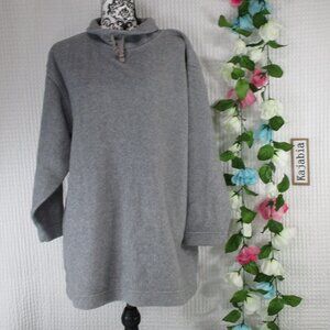 EDDIE BAUER Fleece Pullover Top Size Medium